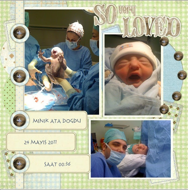 OĞLUMUZ ATA DÜNYAYA GELDİ* Minik Dinozor Hikayeleri Anne Bebek Blogu..