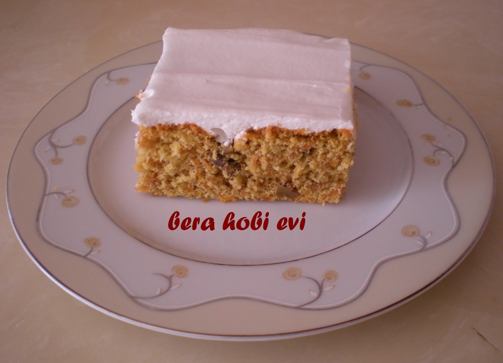 BERA HOBİ EVİ havuçlu kek