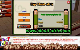 Cheat ATM Exp Ninja Saga Super Fast Fix 2013