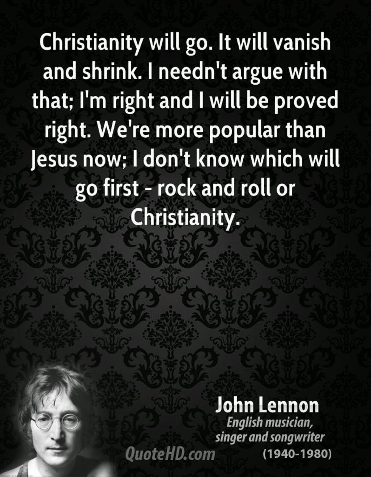 JOHN LENNON VS CHRISTIANITY