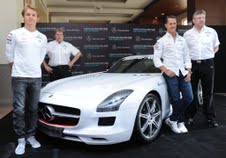 Mercedes AMG Petronas aanounces the F1 Indian Grand Prix Team