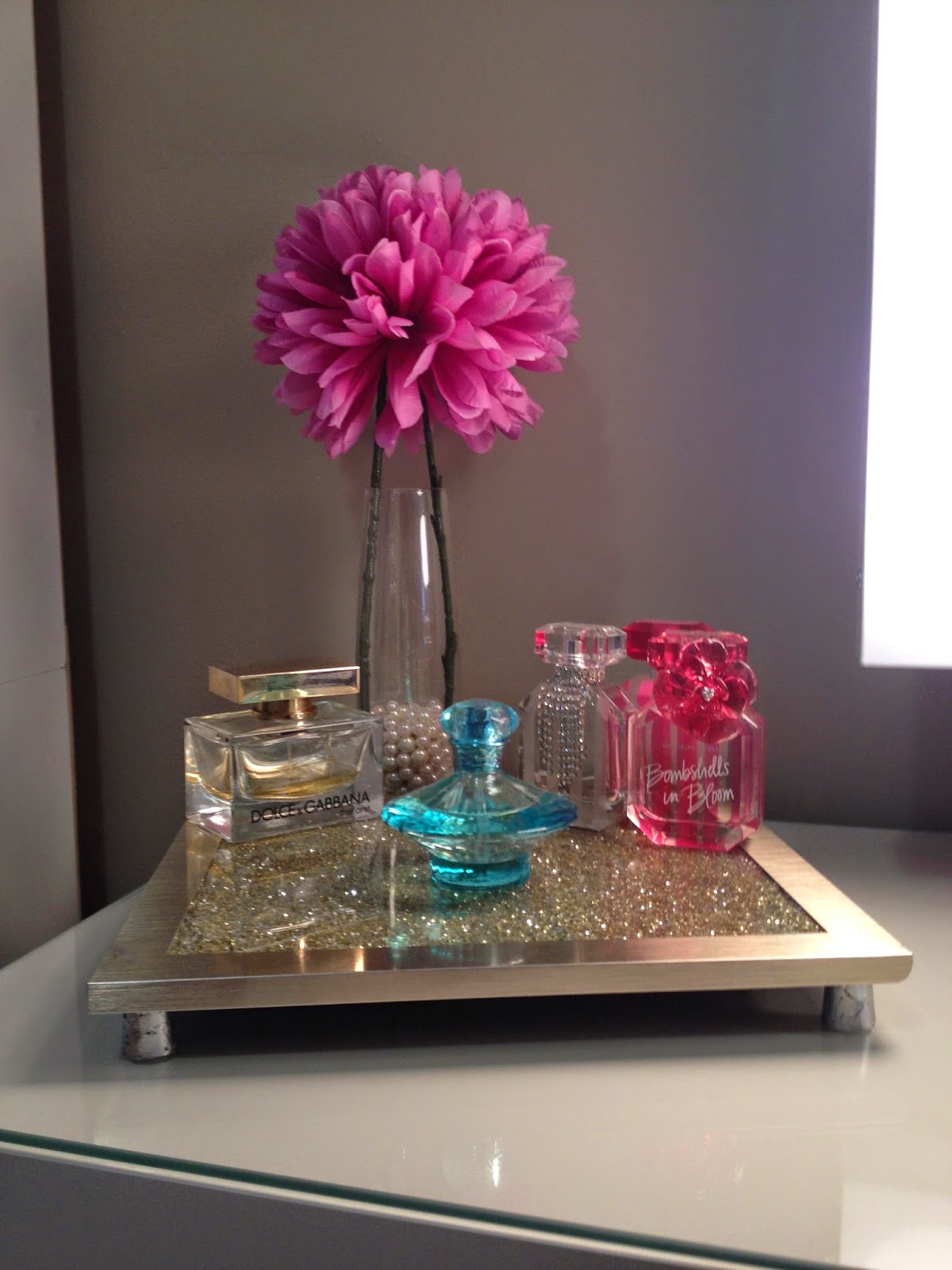 Fashmetiques DIY Perfume Tray For Your Makeup Vanity