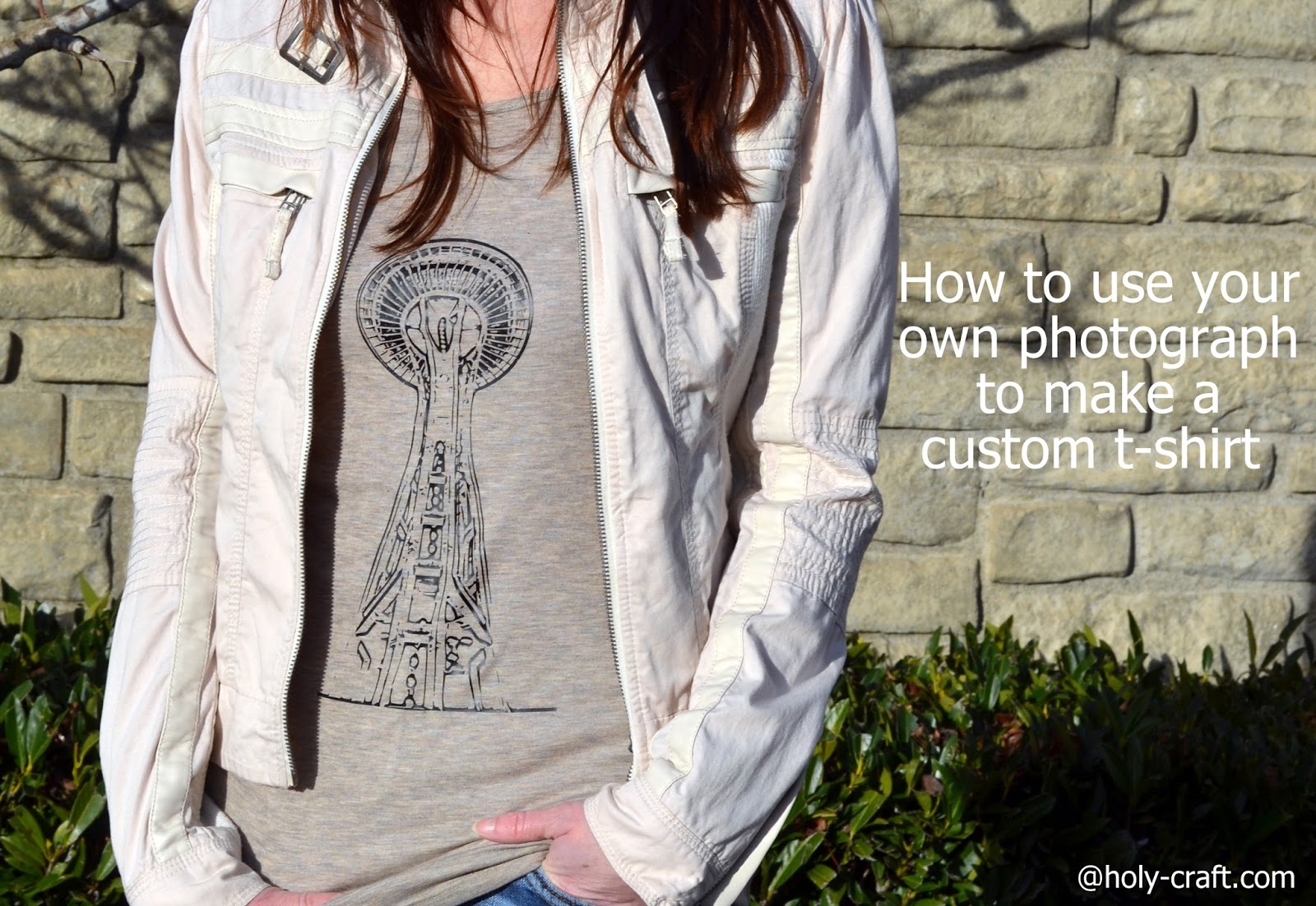 Using a photograph to make a custom tshirt with your Silhouette plus