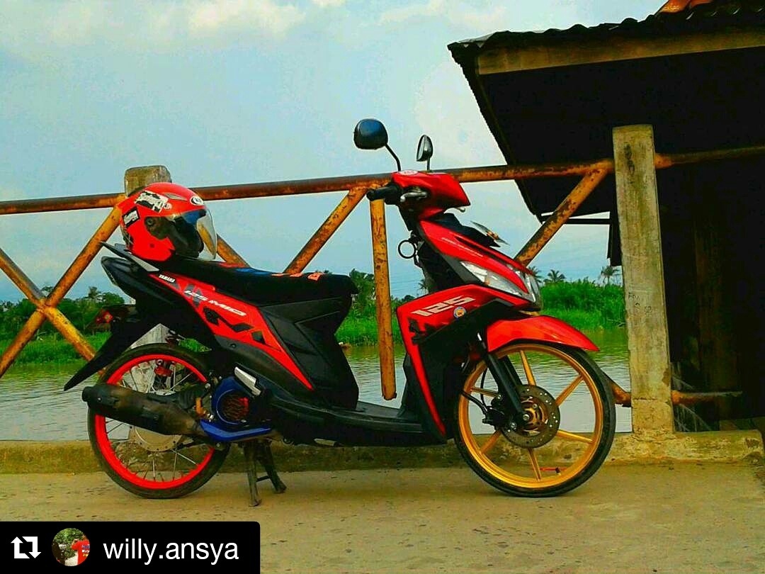 Modifikasi Mio M3 Thailook Style Modifikasi Motor Kawasaki Honda