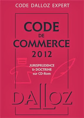 Livre : CODE DE COMMERCE 2012 / Gratuitement Livre : CODE DE COMMERCE 2012 / Gratuitement L'édition 2012 du Code de commerce intègre toutes les évolutions législatives et réglementaires qui touchent le domaine , y compris : la loi du 17 Mai 2011 simplifiant et en améliorant la qualité de la loi , le décret du 26 Avril 2011 fixant les conditions de mise en œuvre progressive de la réforme du consommateur contrats de crédit renouvelable encours de crédit , et la loi du 28 Mars 2011 pour la modernisation des professions juridiques et certaines professions réglementées, le décret du 29 Décembre 2010 relative à l' entrepreneur à responsabilité limitée individuelle , l'arrêté du 9 Décembre 2010 modifiant les cabinets d'avocats en difficulté et procédures à l'endettement EIRL , la loi du 22 Octobre 2010 sur ses règlements d'application régulation bancaire et financière , et la loi du 23 Juillet 2010 sur les réseaux consulaires, commerce, artisanat et services, et ses règlements d'application, le dernier en date du 9 juin 2011. Le livre comprend, outre la codification d'une annexe comprenant des textes clés concernant la partie commerciale . Il est abondamment enrichi la jurisprudence des annotations et les références. Pour cette 107ème édition , dédiée au développement des clauses d'exclusivité ont été complètement retravaillés