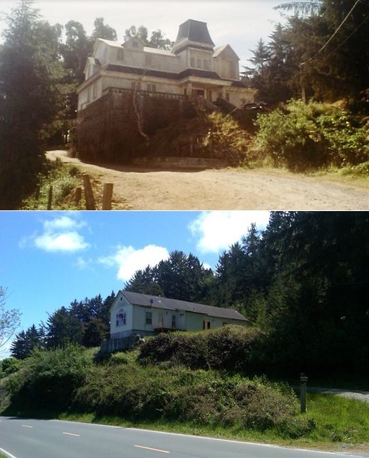 Then & Now Movie Locations Salem's Lot Marsten House 850 Bluff St