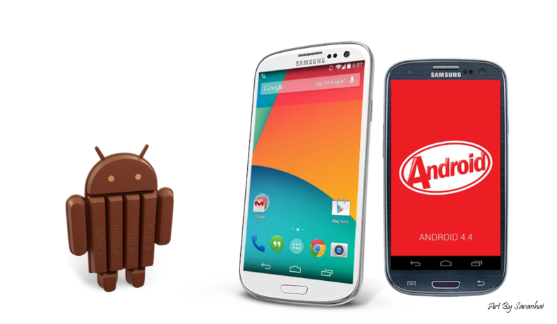 Как сделать андроид kitkat
