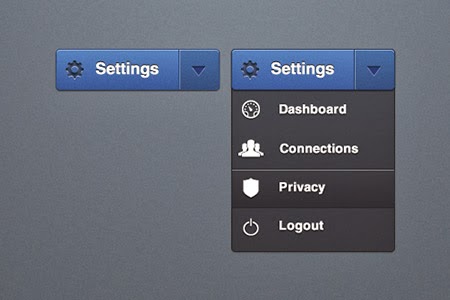 Settings Dropdown Menu Settings Dropdown Menu