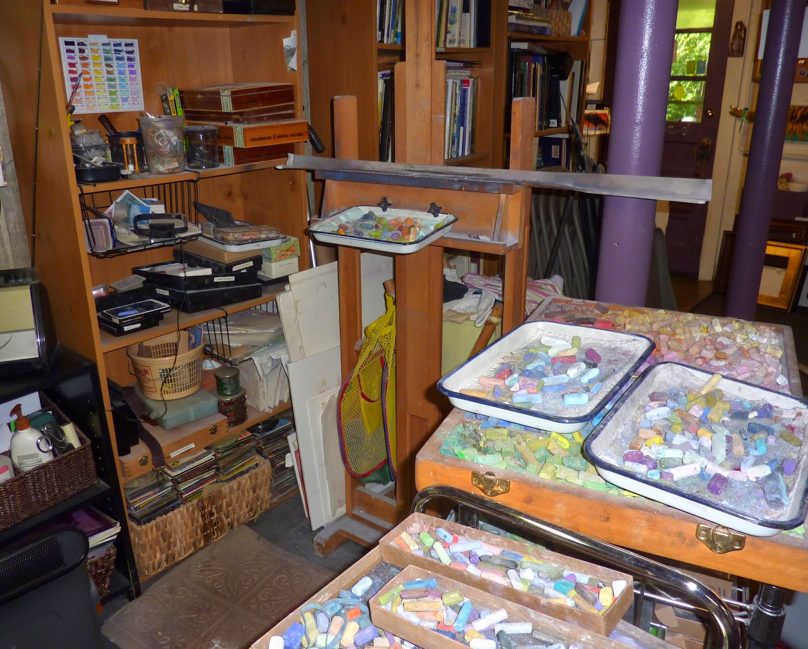 Painting My World An Idea for Pastel Storage