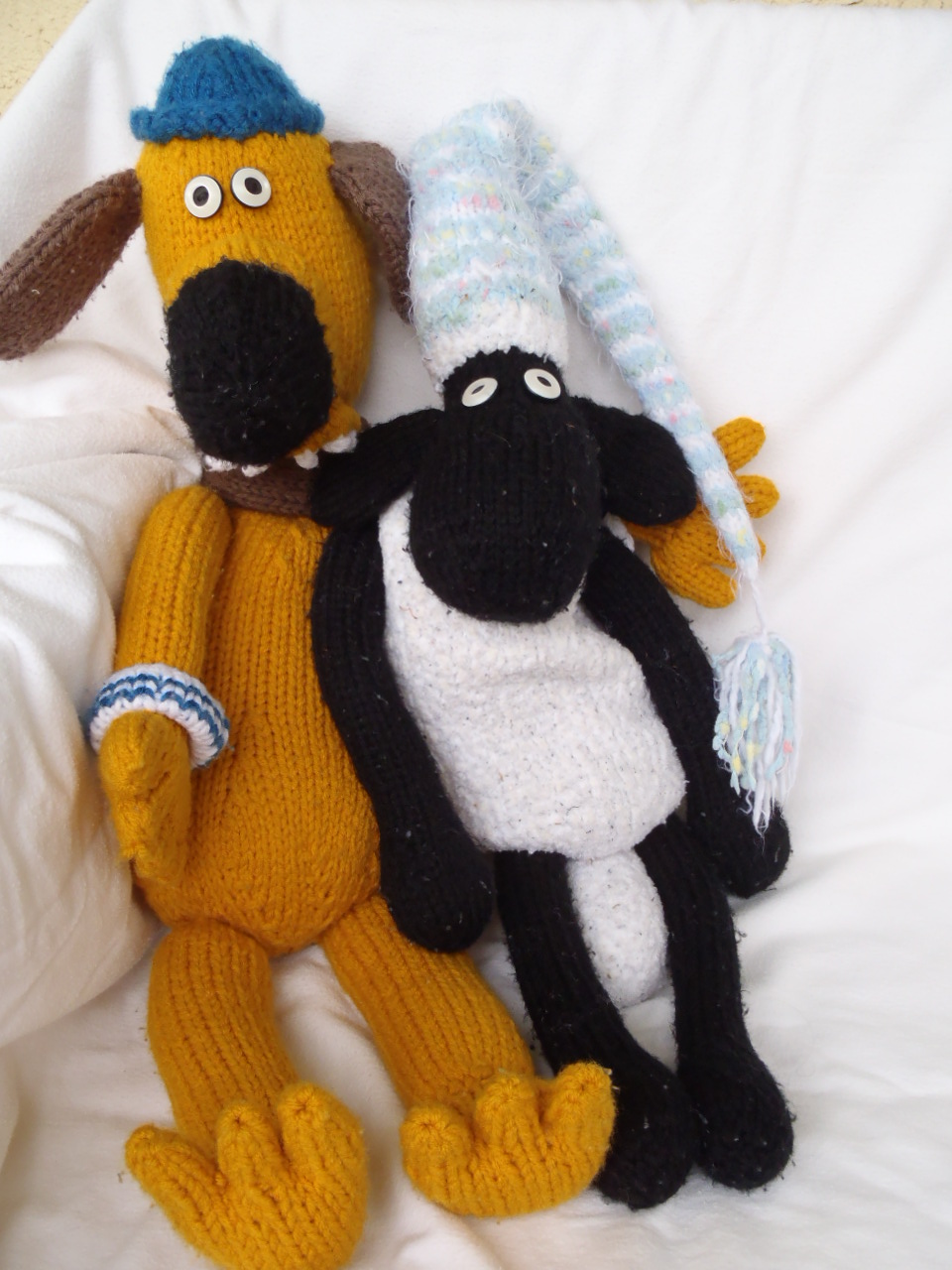 Stanas Critters Etc.: Bitzer, the dog and his friend Shaun, the sheep