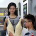Trà My Next Top Model mặc váy làm từ bao cao su