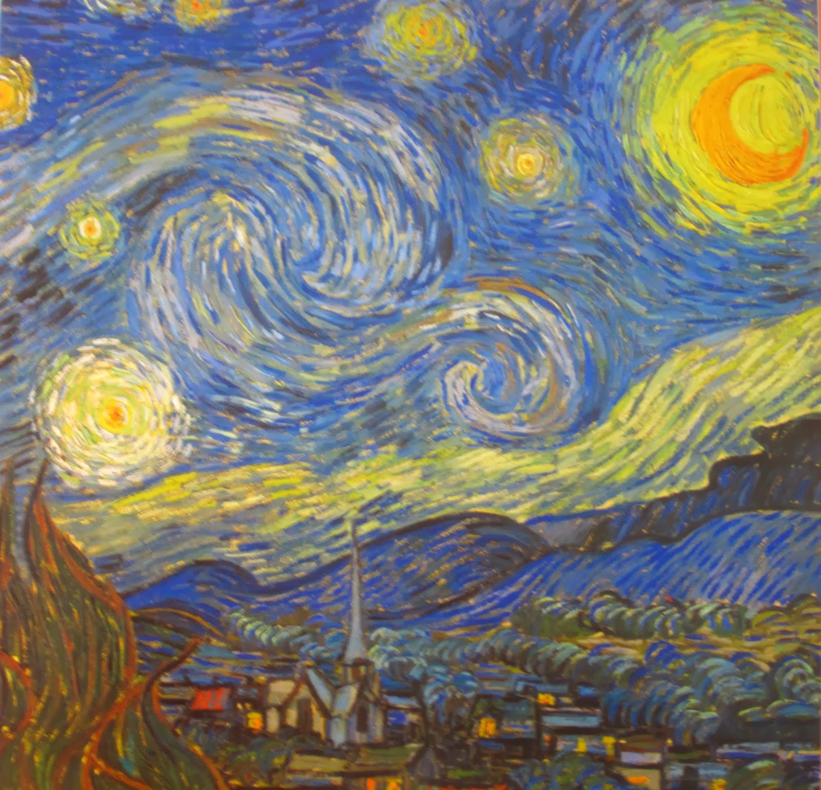 Harvest Moon by Hand Artist/Picture Study Vincent van Gogh