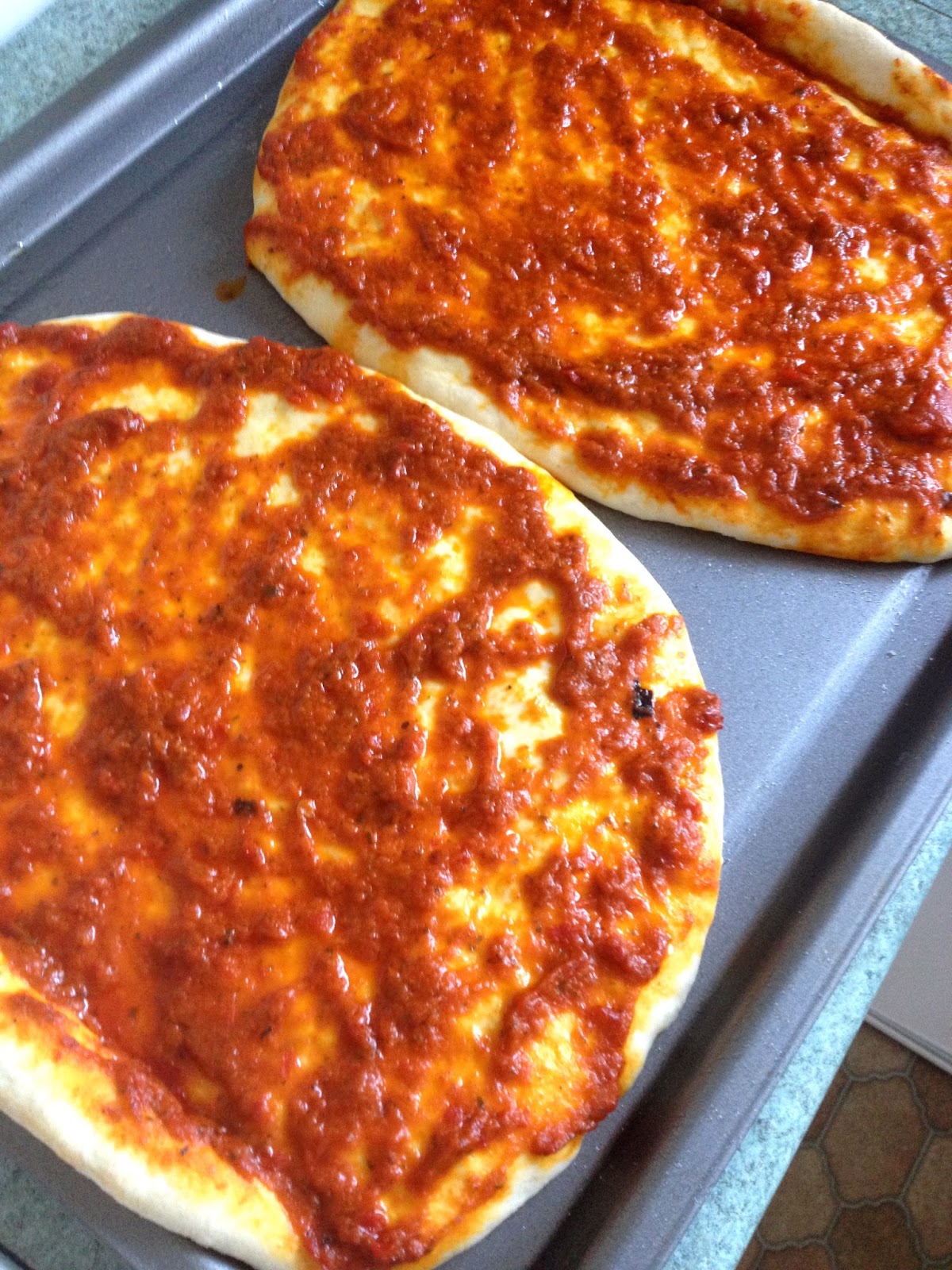 Pippa's Cookarama Spanish Style Pizzas