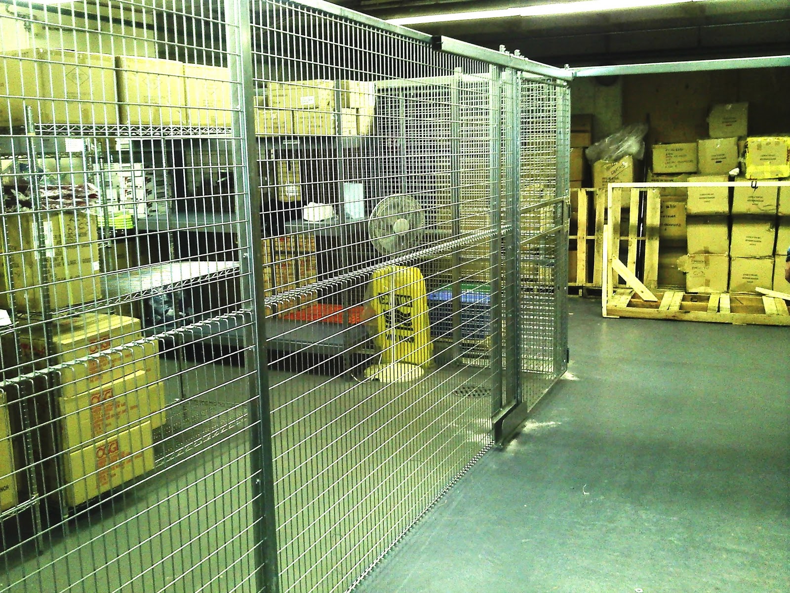 Gale's Industrial Supply Storage Solutions Security Cages Edison NJ