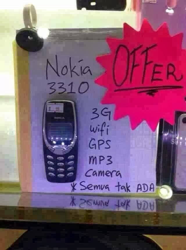 Offer Nokia 3310 terlajak laris ni