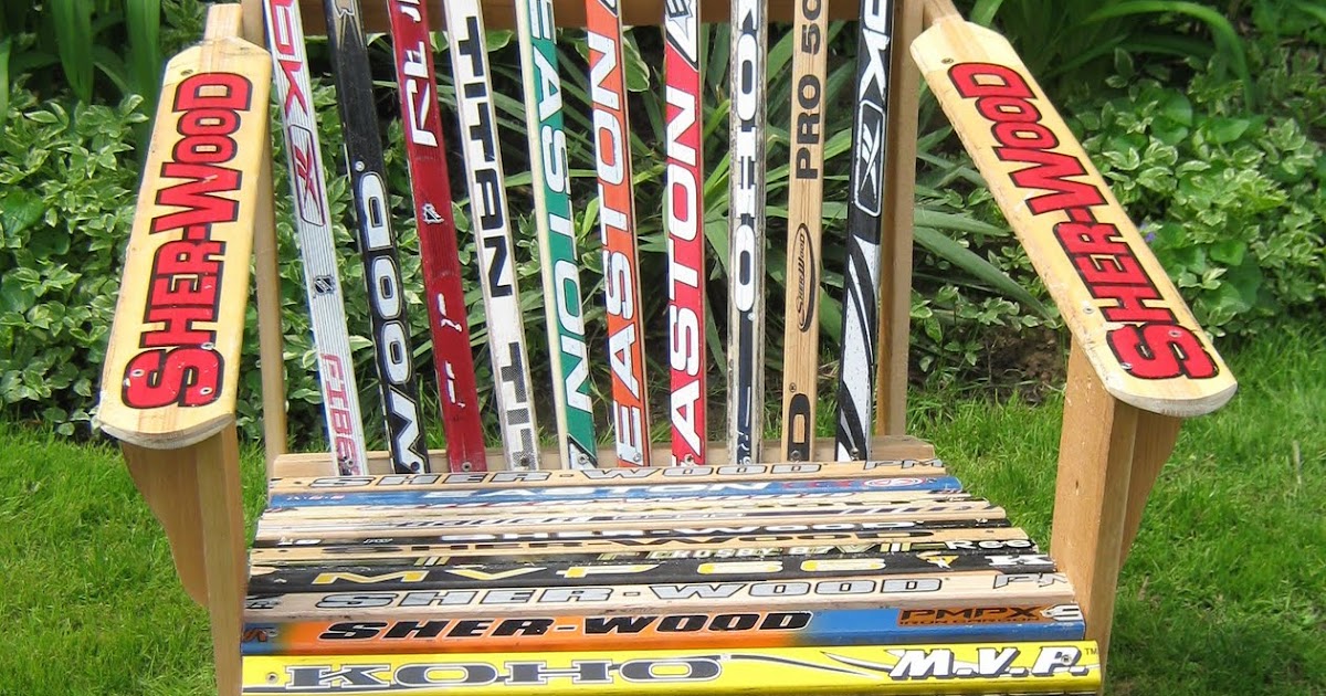 Abundance on a Dime A REUSE IT PROJECT Hockey Stick Muskoka Chair