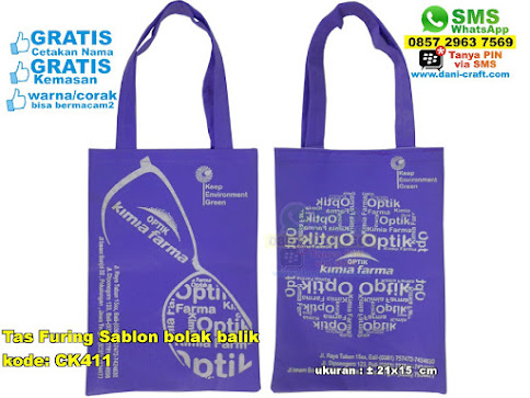 Tas Furing Sablon Bolak Balik Tas Furing Sablon Bolak Balik
