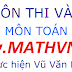 Tài liệu ôn thi vào lớp 10 môn Toán theo chuyên đề - Vũ Văn Bắc