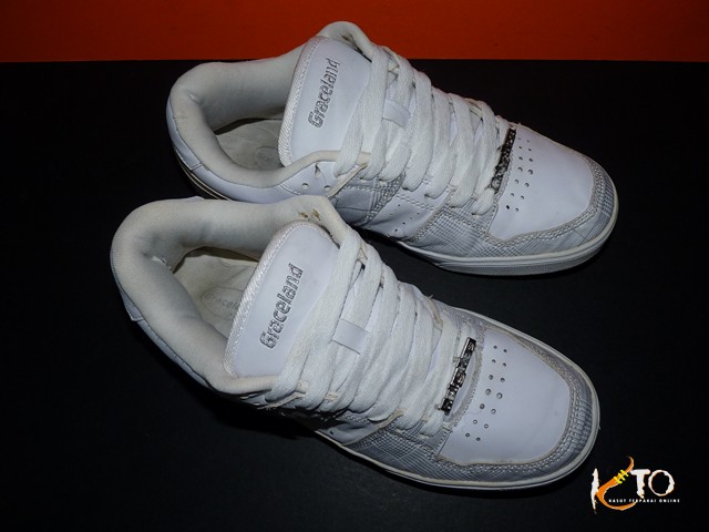 Kasut Terpakai Online GRACELAND Highlights White Shoes