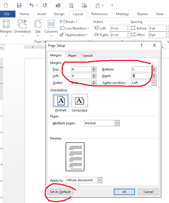 word for mac right margin problem word for mac right margin problem