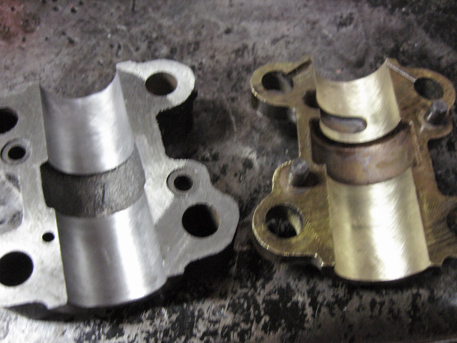 Noot Panhead Rocker Arm Rebuilding