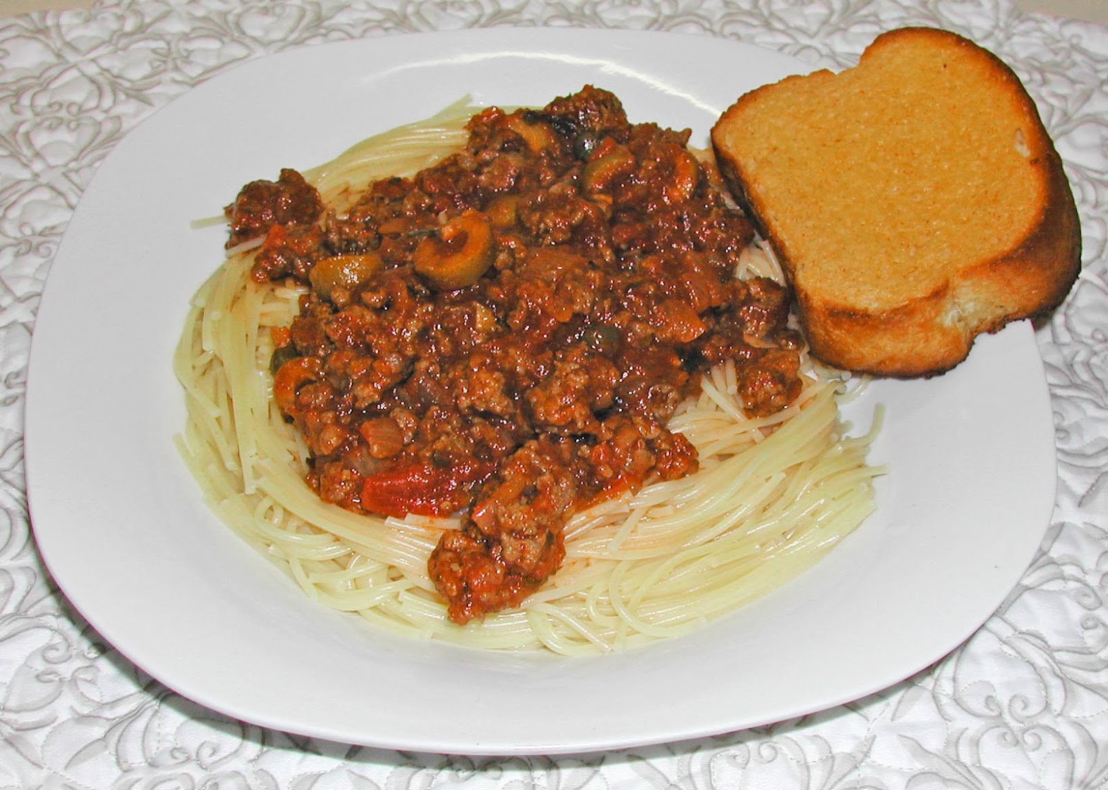 The Iowa Housewife Family Favorites Spaghetti with Olives and Capers