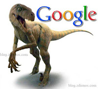 Google Dinosaurus Banner Majalah Blog