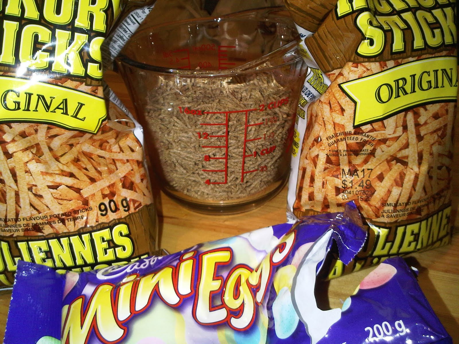 For the Love of Salt Hickory Sticks Easter Nest