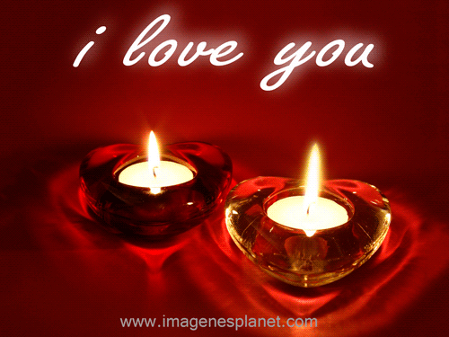 Imagenes de corazon de amor con velas - Imágenes de Amor con Movimiento