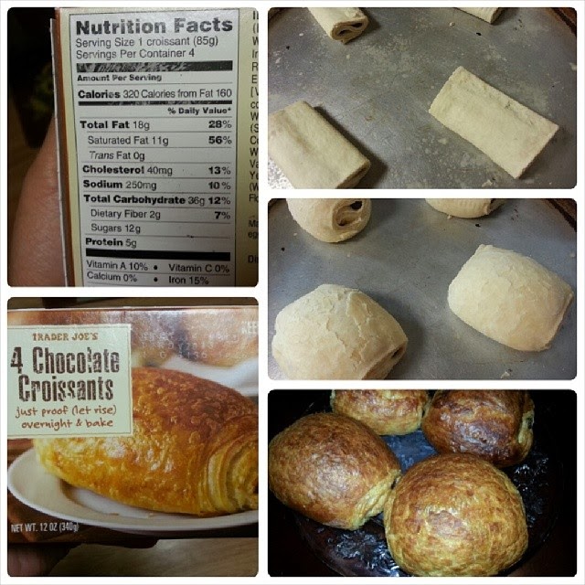 Shannon's Lightening the Load Trader Joe’s Chocolate Croissants