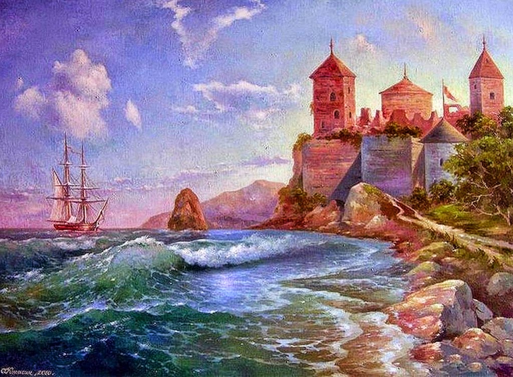 cuadros-de-paisajes-marinos vistas-desde-la-palya