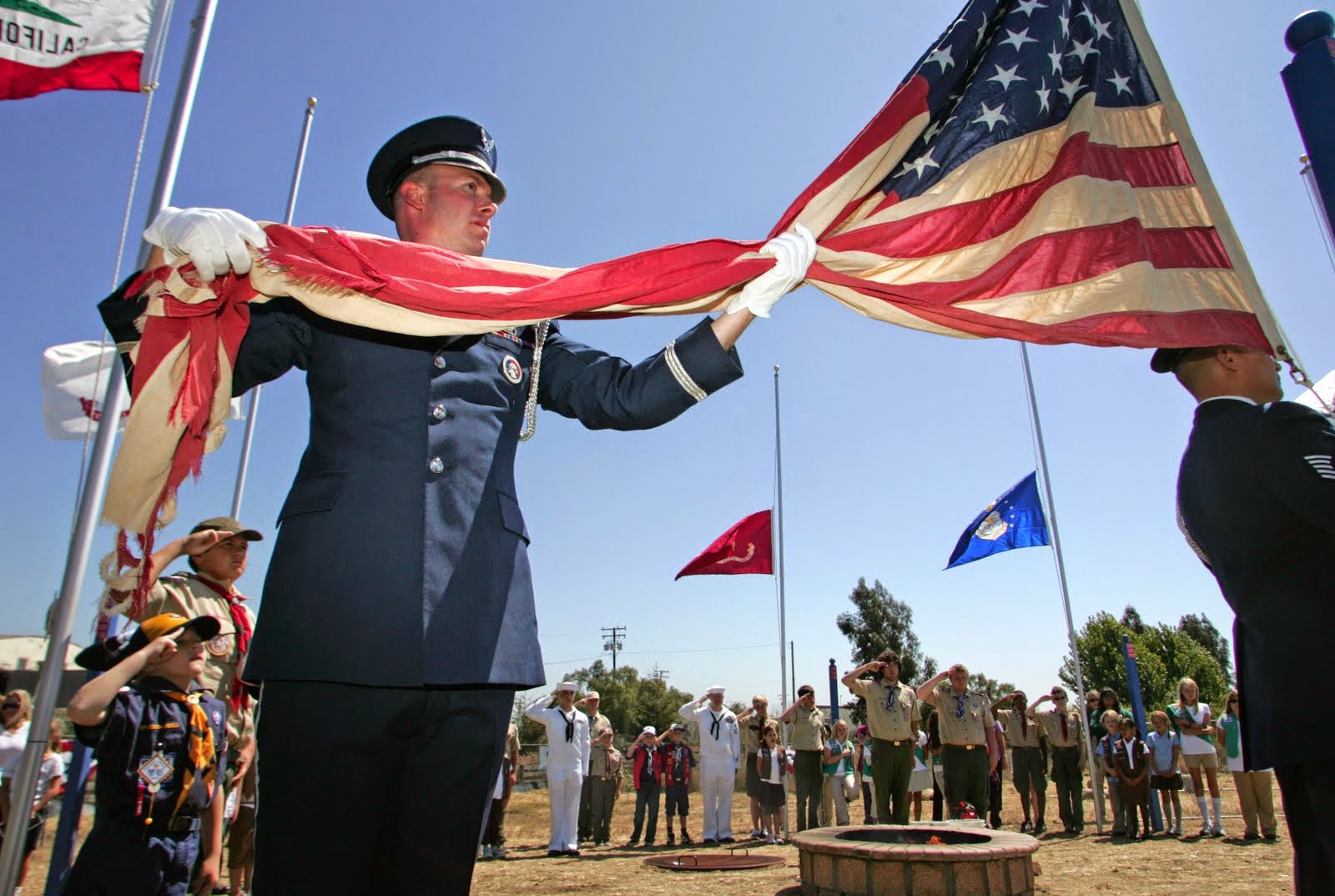 Retiring American Flags Retiring American Flags