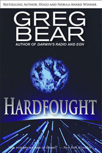 Portada de Hardfought, de Greg Bear