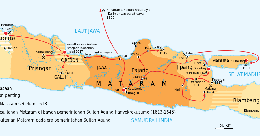 Sejarah Lengkap Kerajaan Mataram Islam (Kesultanan Mataram ...