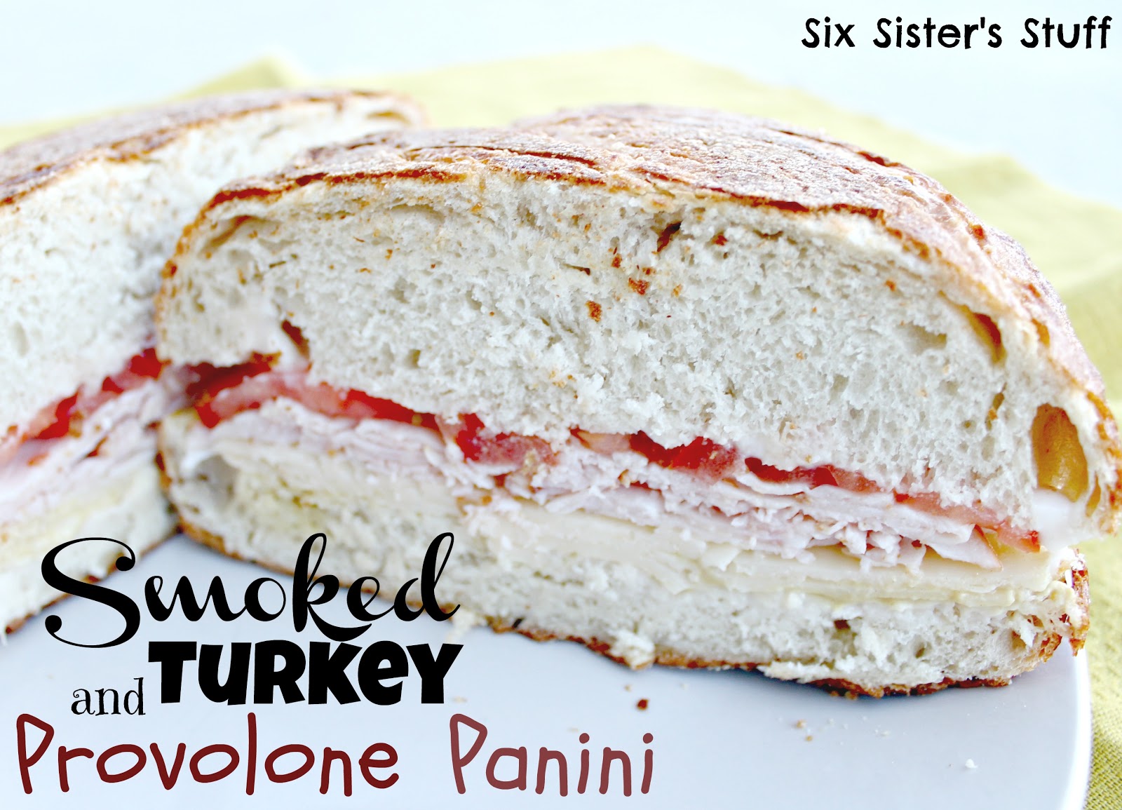 Panera Bread Copycat Recipe Smoked Turkey and Provolone Panini Six