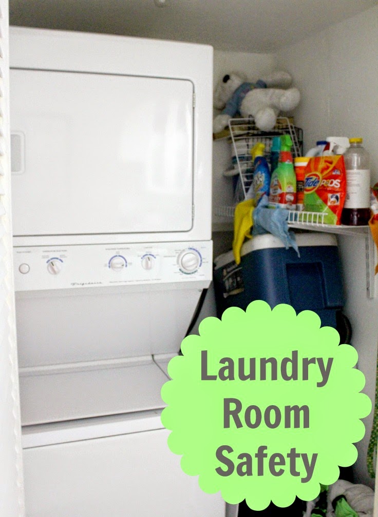 Is your laundry room safe? Here are some tips so you can make sure this is the safest room in your home! #ArribaYLejos #ad
