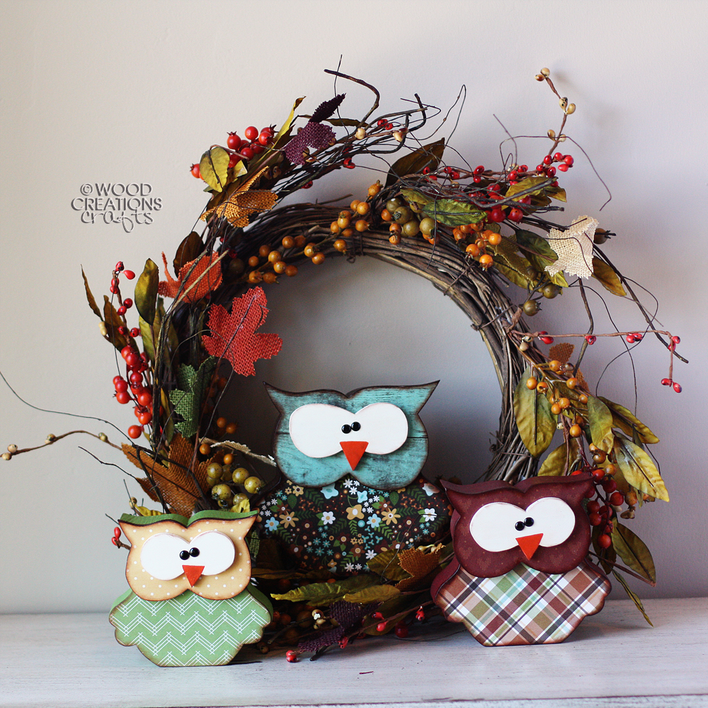 WOOD Creations Fall Crafts Are Here!
