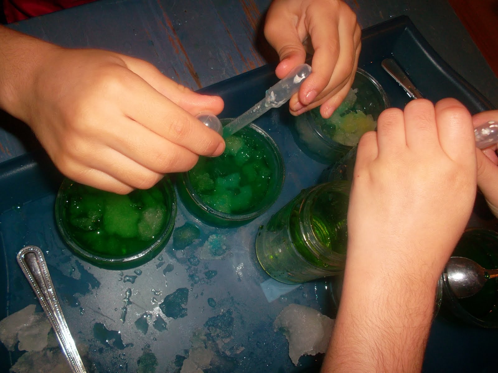Sprouts Of Iman Preschool Using Pipettes