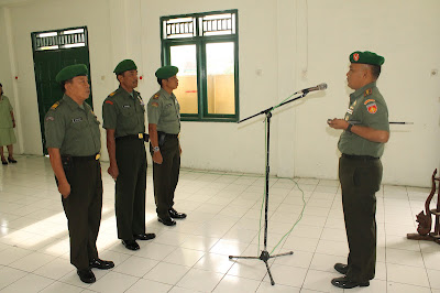 KOMANDAN KODIM 0725/SRAGEN MENERIMA LAPORAN CORP RAPORT PAMA KOMANDAN KODIM 0725/SRAGEN MENERIMA LAPORAN CORP RAPORT PAMA