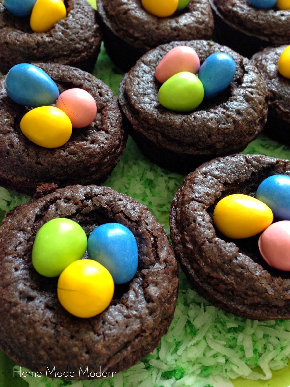 Home Made Modern Easter Cupcakes