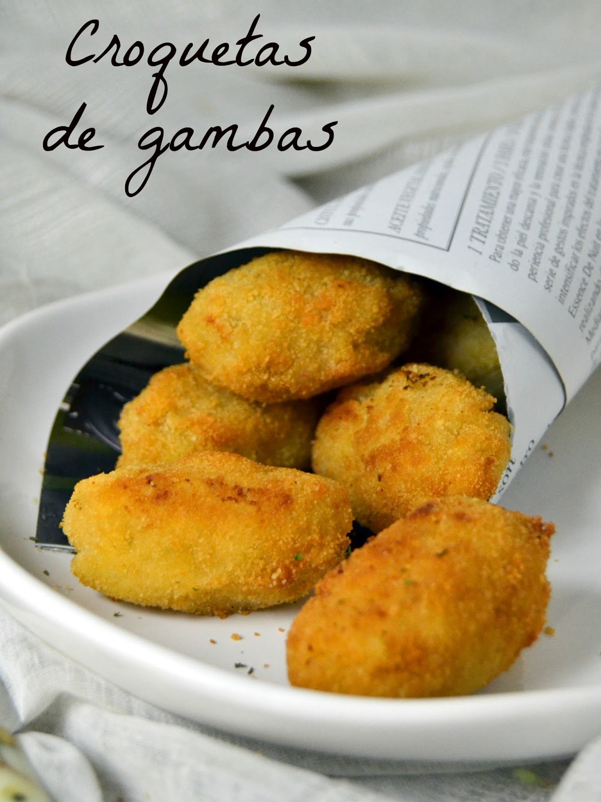 Croquetas de gambas Cuuking! Recetas de cocina