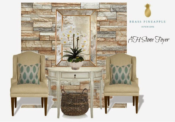 Designing Domesticity Foyer Contrasts Client Work