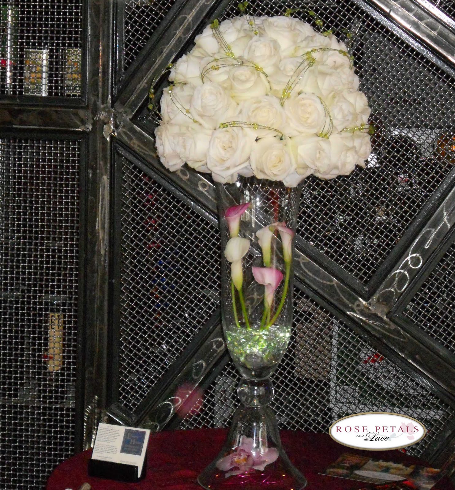 Rose Petals and Lace Floral Designers August 2011