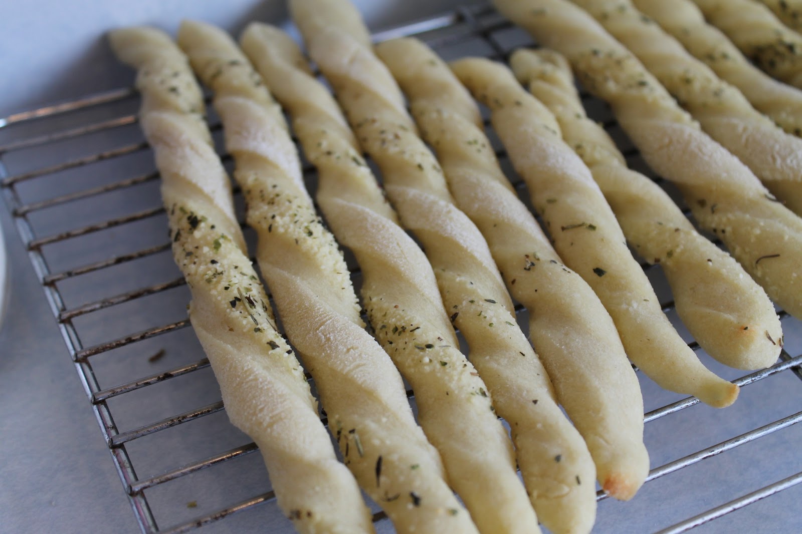 Cook and Craft Me Crazy Twisted Parmesan Breadsticks