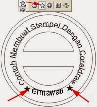 Membuat Disain Stempel dengan Coreldraw