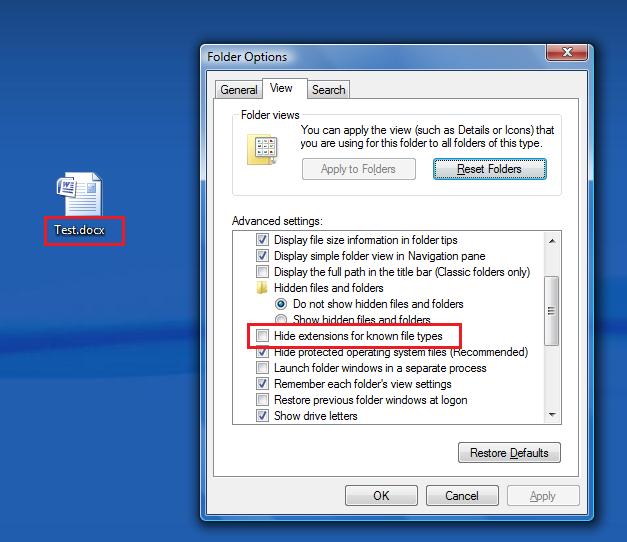 How to Hide and Unhide File Extension Quick Computer Tips