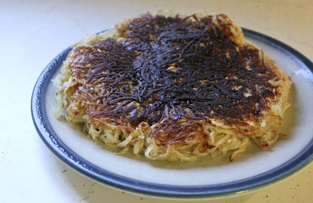 Modern Paleo celery root and onion rösti