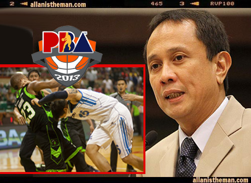 PBA chief Salud to impose heavy sanctions on Pingris-Nabong melee