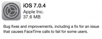 Masih Banyak Bug, Apple Akhirnya Rilis Update iOS 7.0.4