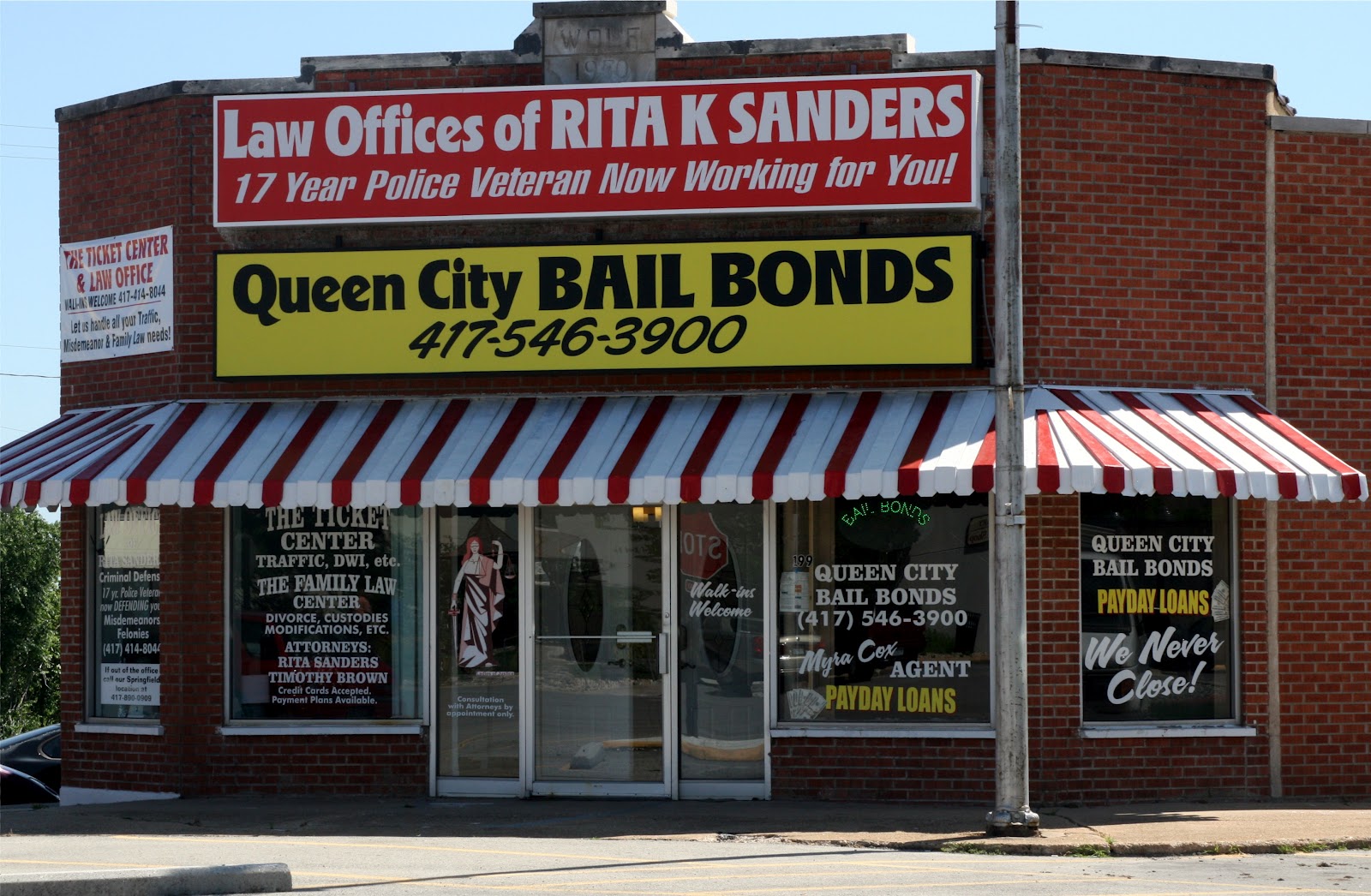 A Bail Bond and Attorney office all in one in Forsyth Missouri!